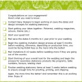 Stationery Checklist by Daisy Designs Wedding Invitations