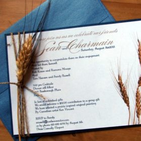 Wheat Kings Invitation