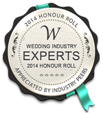 2014 Honour Roll - Wedding Industry Expoerts - Awards