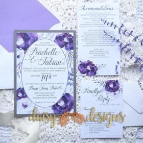 Purple Silver suite with upgrades and options