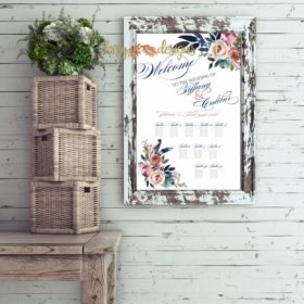 Navy Merlot Seating Chart